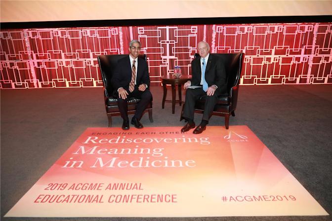 19th Surgeon General of the United States Vivek H. Murthy, MD, MBA and ACGME President and Chief Executive Officer Thomas J. Nasca, MD, MACP